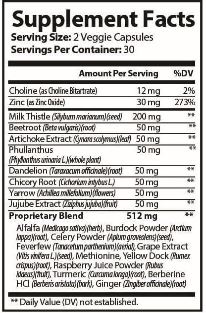 liver-cleanse-supplement-facts-panel